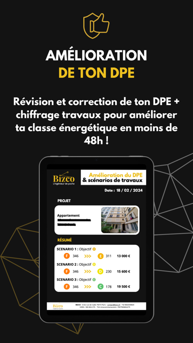 Bizco App Screenshot