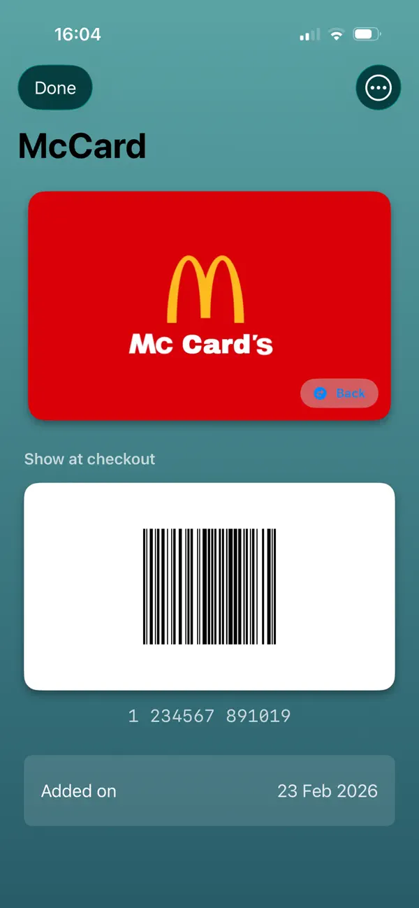 Screenshot #2 pour Fidelio: Wallet Pro