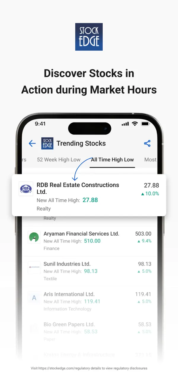 Screenshot #3 pour StockEdge: Stock Market App