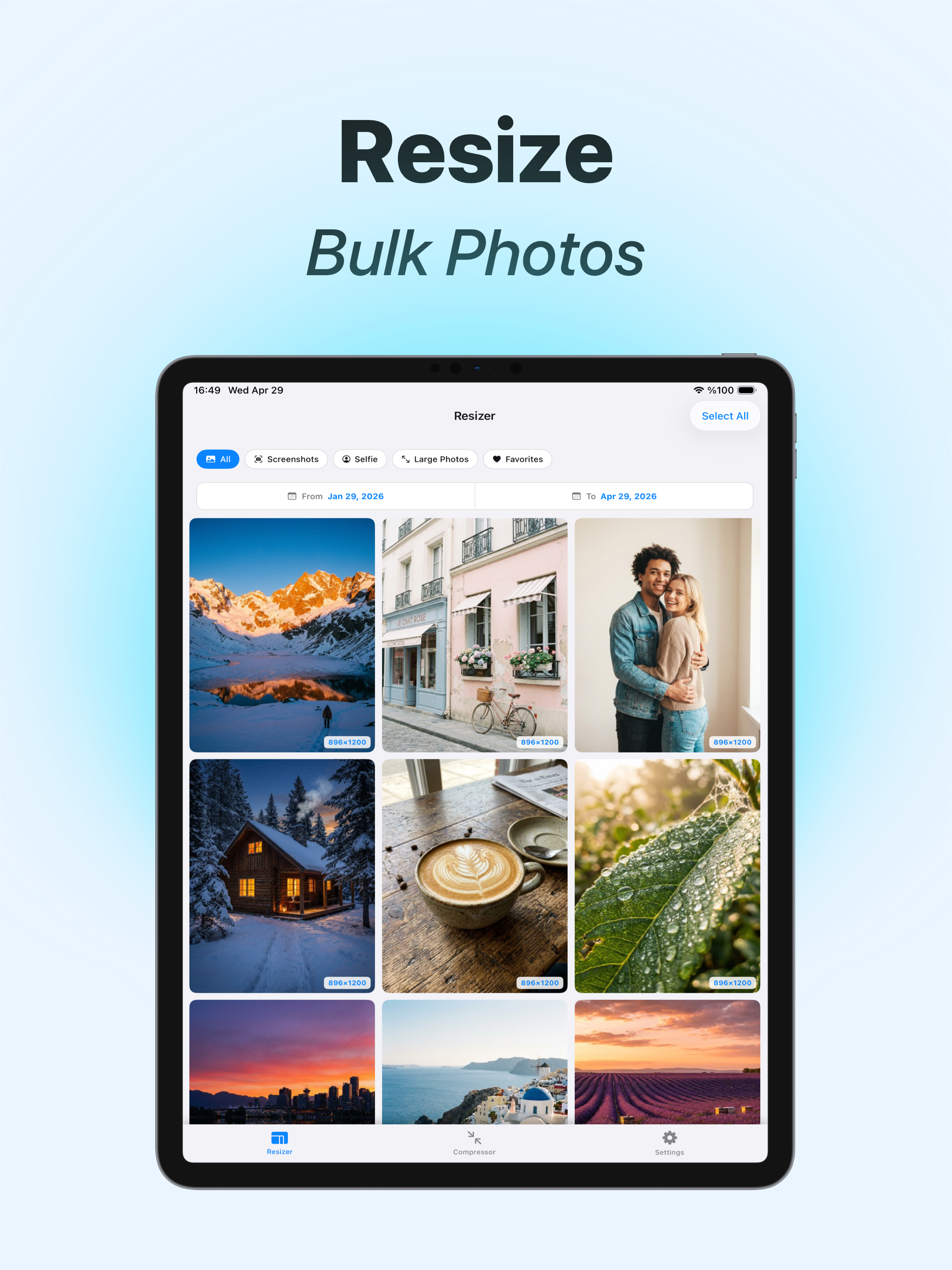 Image Size & Video Compressor