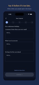 TimeLock: Future Letters screenshot