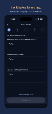 TimeLock: Future Letters Screenshot 1 of 6