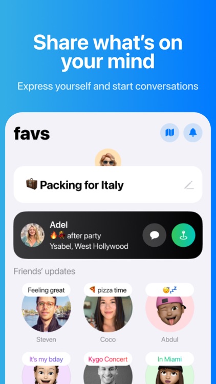 Friends messenger - Favs