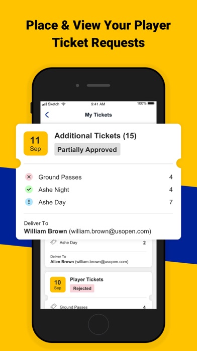 US Open Player & VIP Transport Screenshot