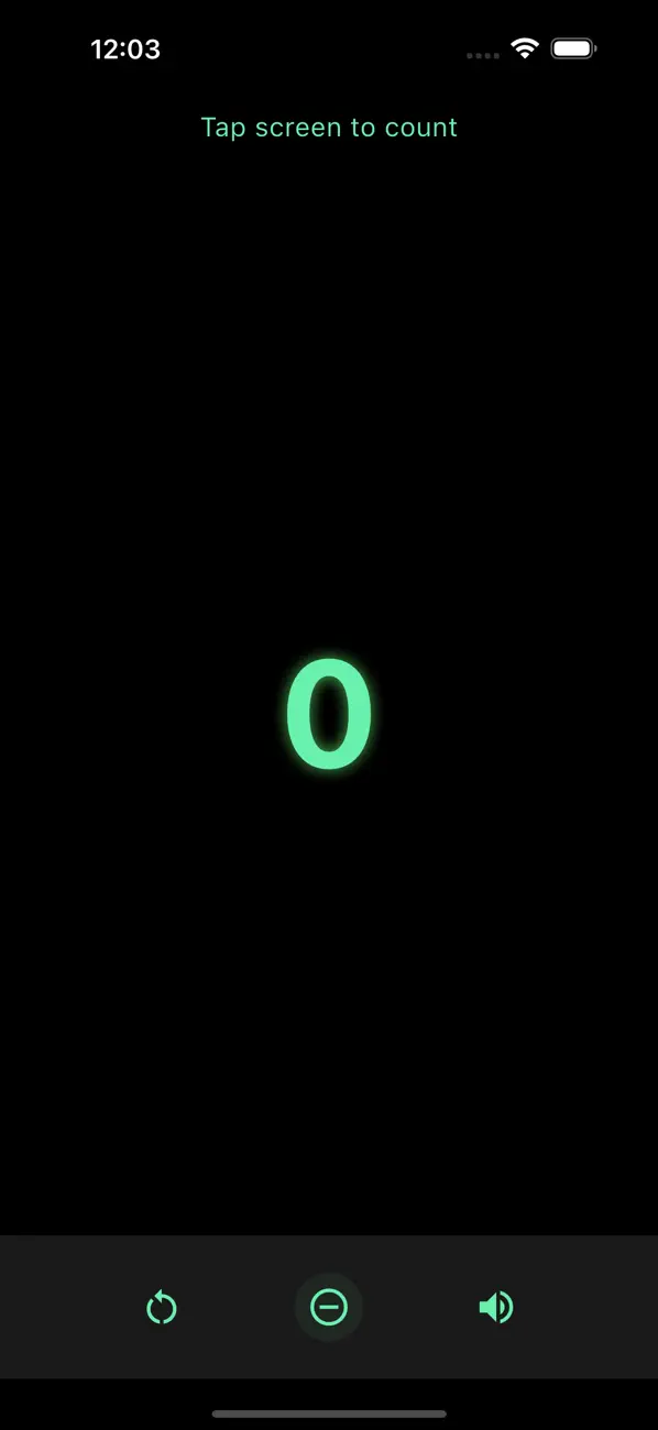 #1. Tap Counter Basic (iOS) Ved: Tomasz Okrajni