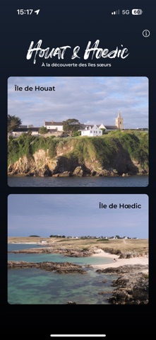 Archipel Houat & Hœdic iPhone screenshot