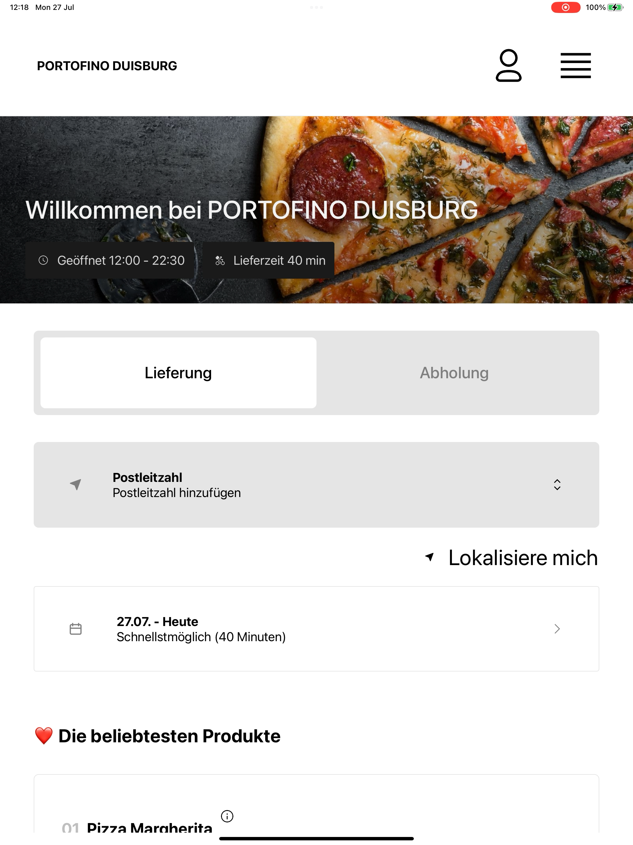 PORTOFINO DUISBURG screenshot 7