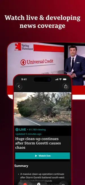 BBC News - UK & World Stories iPhone screenshot 3