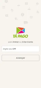 TÁ PAGO - Usuário screenshot #1 for iPhone