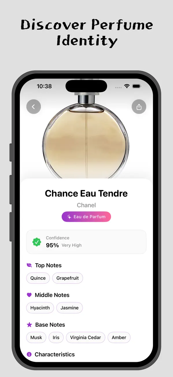 Screenshot #3 pour AI Perfume Identifier Scanner