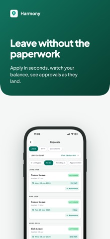 Harmony: HR Solution Screenshot 6 of 9