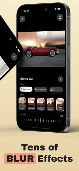 Blur Photo Editor - Faded screenshot 2