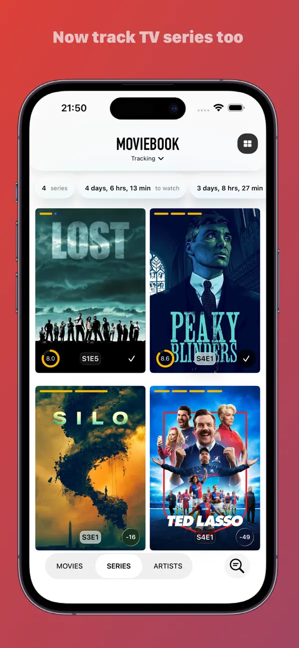 Screenshot #2 pour Moviebook: Movies & Series