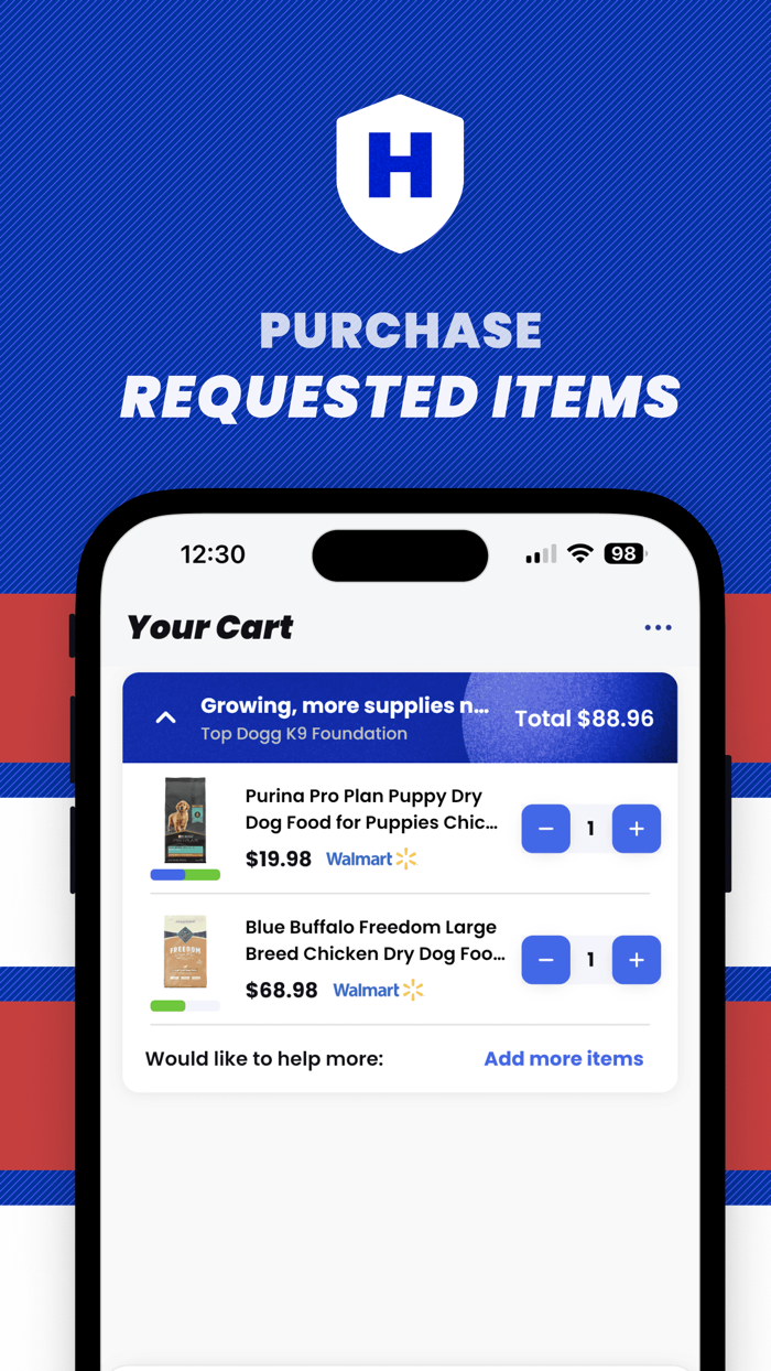 Hero Donating Reinvented