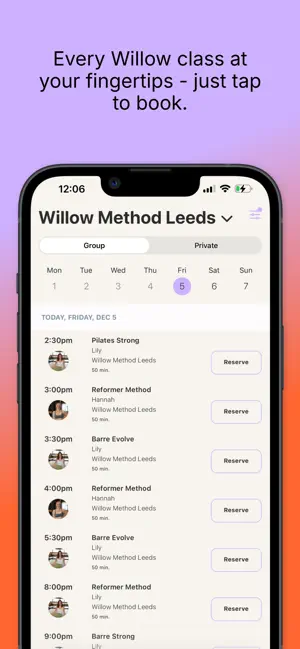 Willow Method App screenshot 3