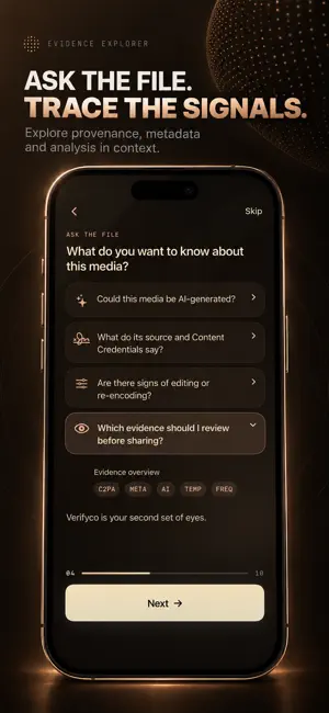 Verifyco: AI Media Detector screenshot 4