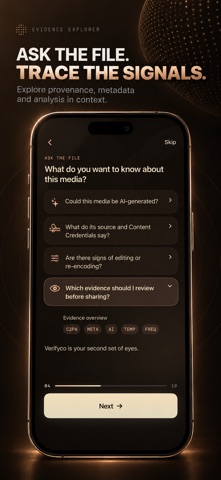 Verifyco: AI Media Detector Screenshot 4 of 9