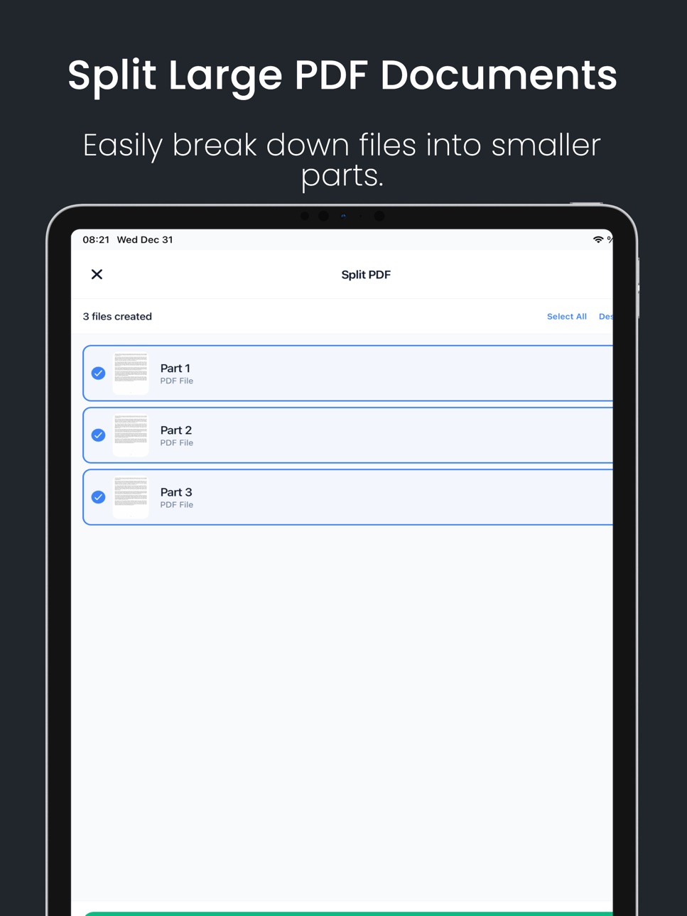 iPad screenshot