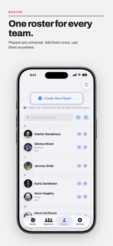 Lineup Manager+ screenshot 7 of 10