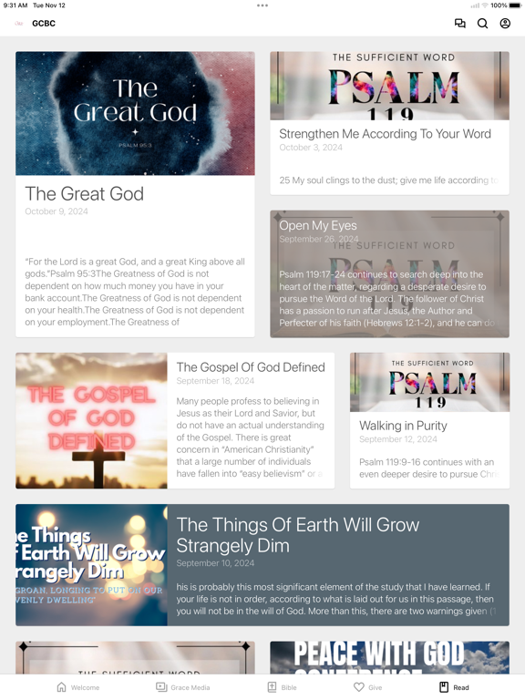 Screenshot #6 pour Grace Community Baptist OKC