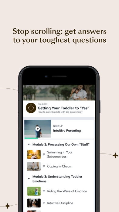 Triplemoon: Parenting iPhone screenshot 2 - Health & Fitness app