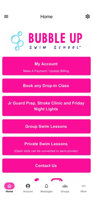 Bubble Up Swim School screenshot 2