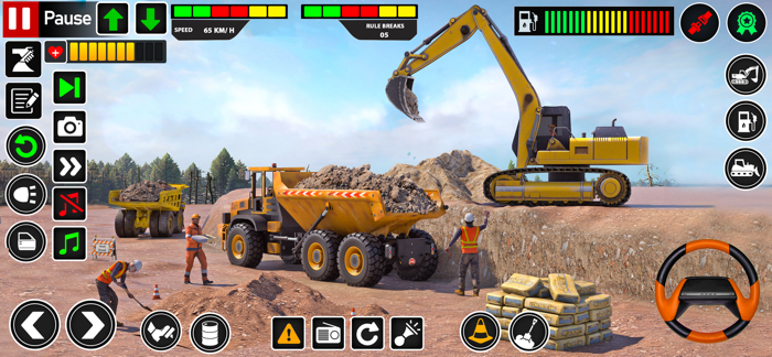 Snow Construction Games 2024