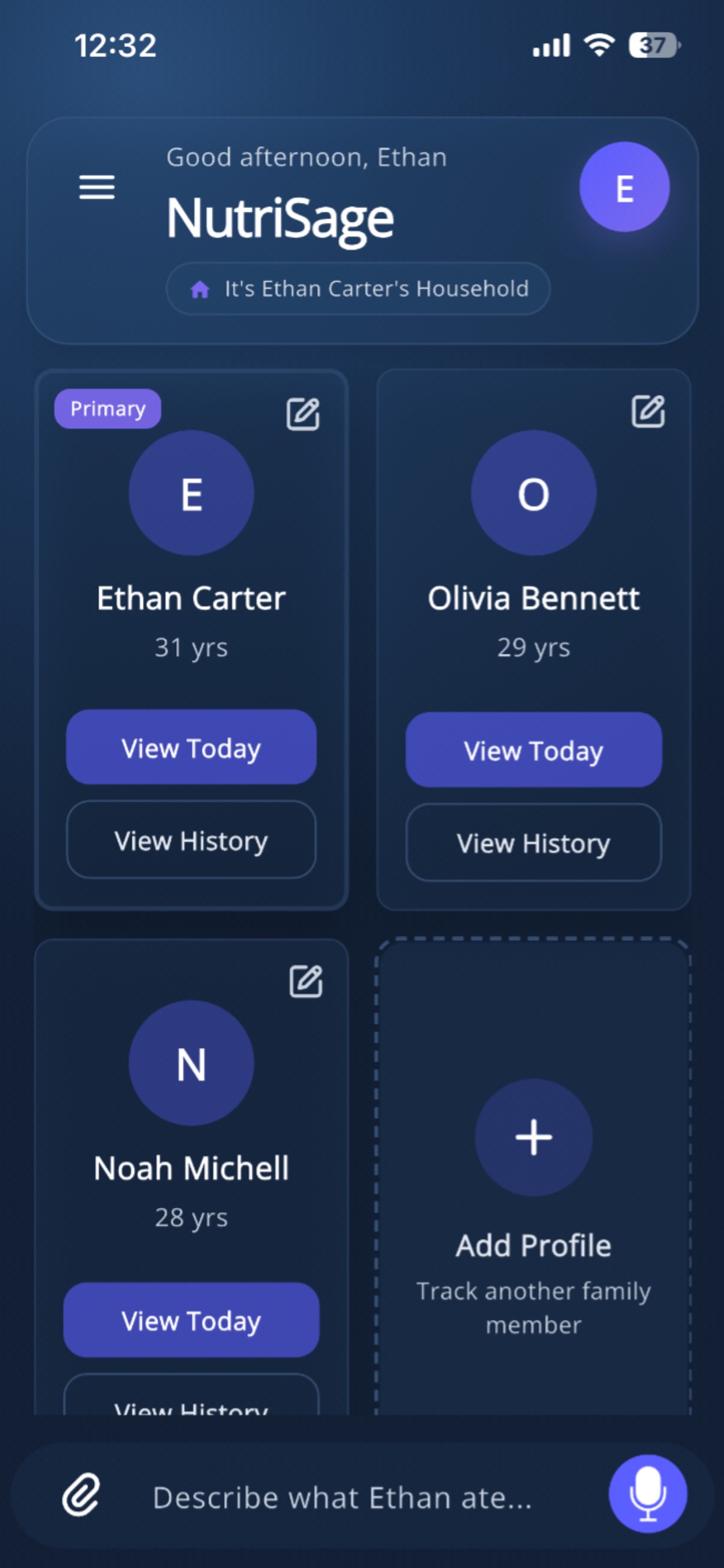 Screenshot 4 of NutriSage - AI Calorie Tracker
