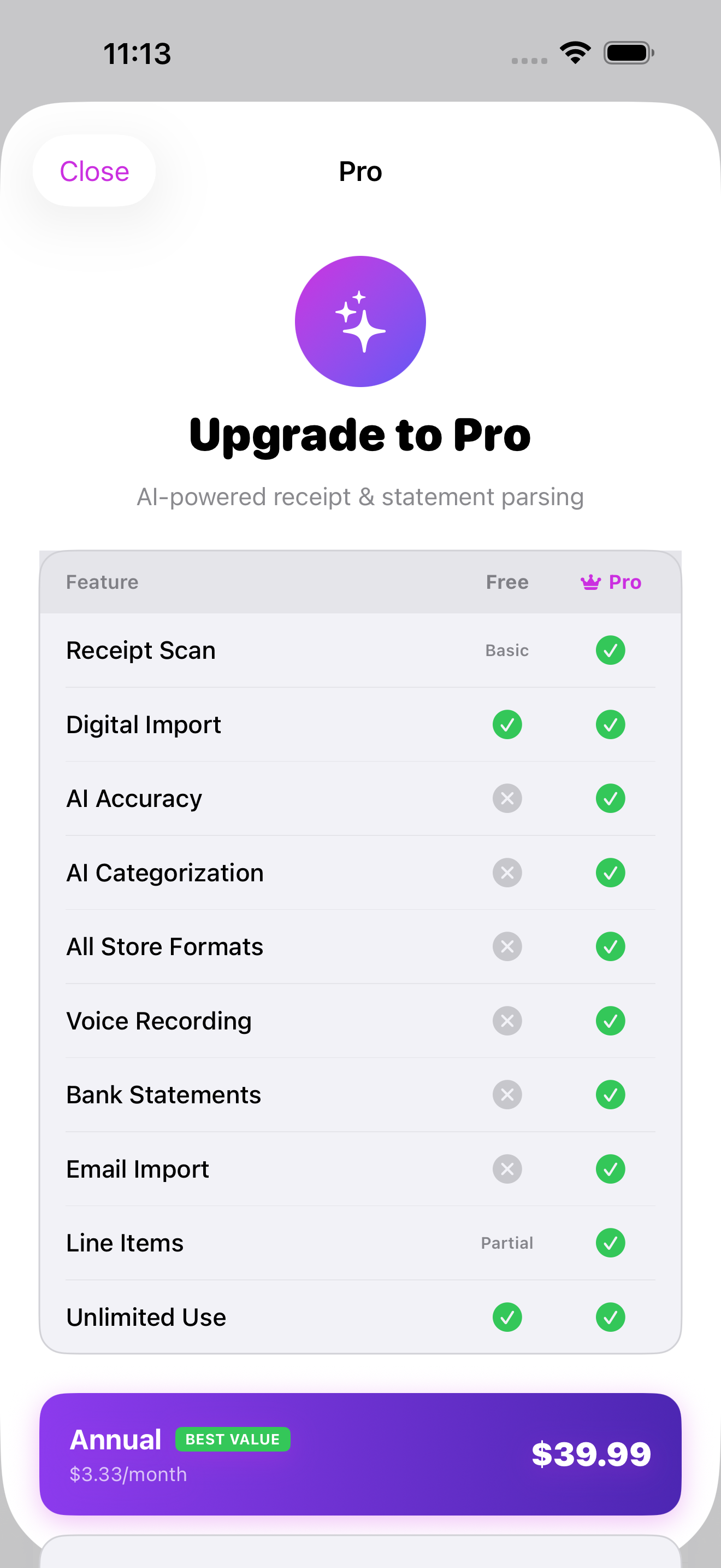 ReceiptVault AI: Scanner