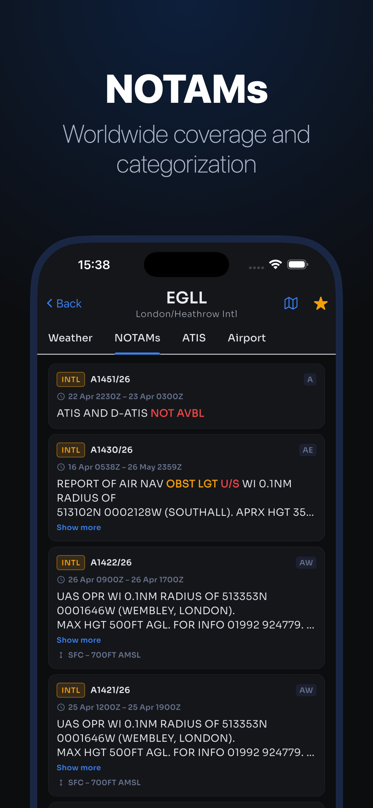 AeroWX - Aviation Weather screenshot 5