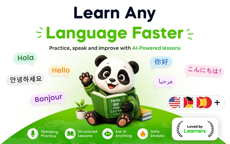 HiLingo: Learn Languages iPhone screenshot
