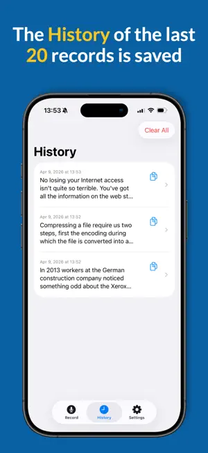 DictaClip screenshot 3