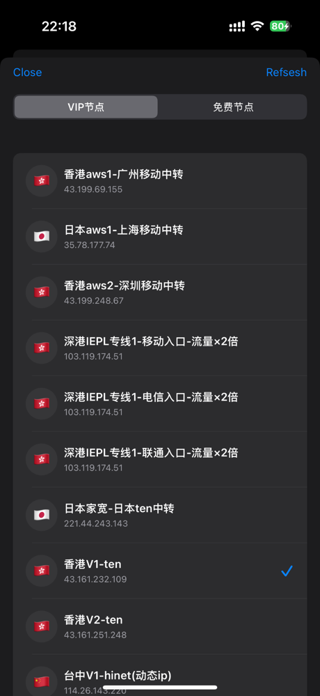BigBearVPN screenshot 2