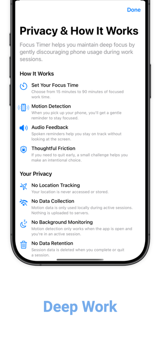 Focus Timer For Productivity ® Screenshot 5 of 5