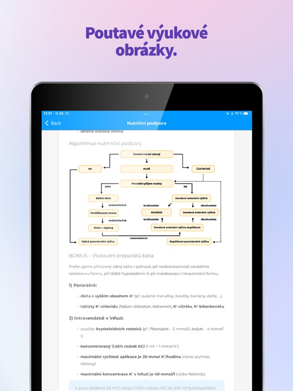 Screenshot #6 pour Interna: Vnitřní lékařství