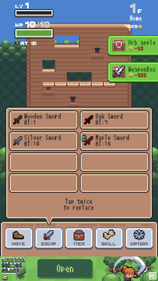 #3. Wonder Tower - Easy Action RPG (iOS) 由: HULABREAKS