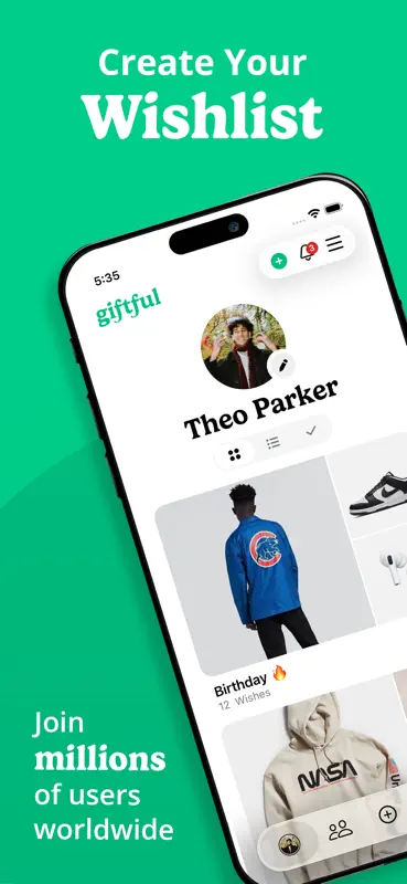Giftful - Wishlist & Registry screenshot 1 of 7