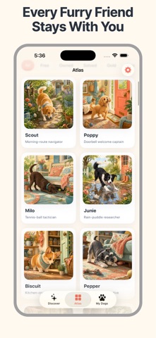 Paw Atlas: Dog Puzzles iPhone screenshot