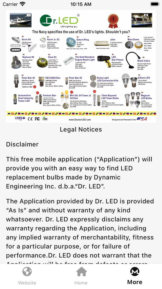 #5. Dr. LED (iOS) By: Dynamic Engineering Inc.