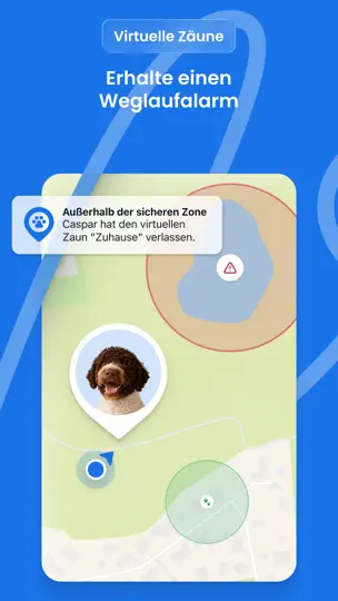 Screenshot von Tractive GPS - Hunde / Katzen auf dem iPhone 3