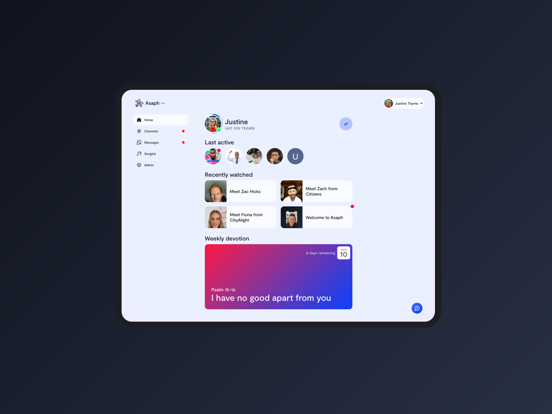 Screenshot #4 pour Asaph