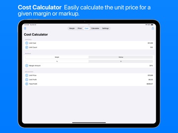 Margin Finder: Sale Calculator iPad screenshot