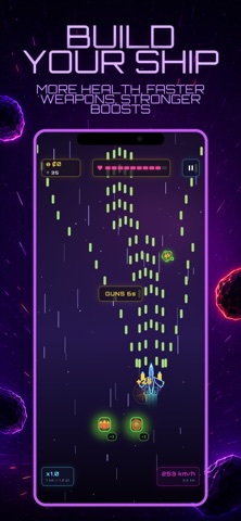 Neon Void - Space Runner Screenshot 3 of 6