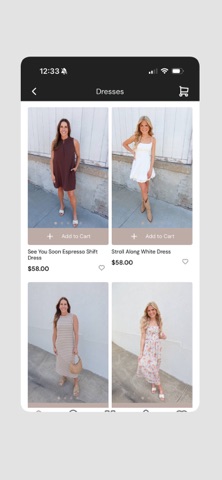 Allure Fashions Boutique screenshot