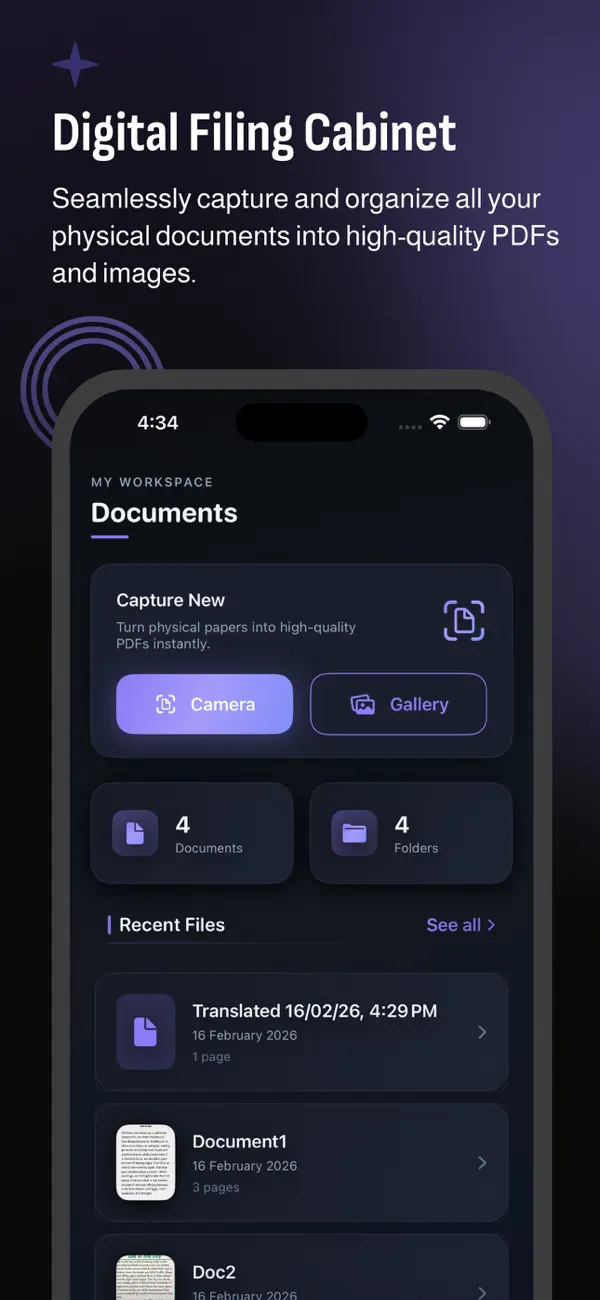 Screenshot #2 pour AI Doc Scanner - Scan to PDF