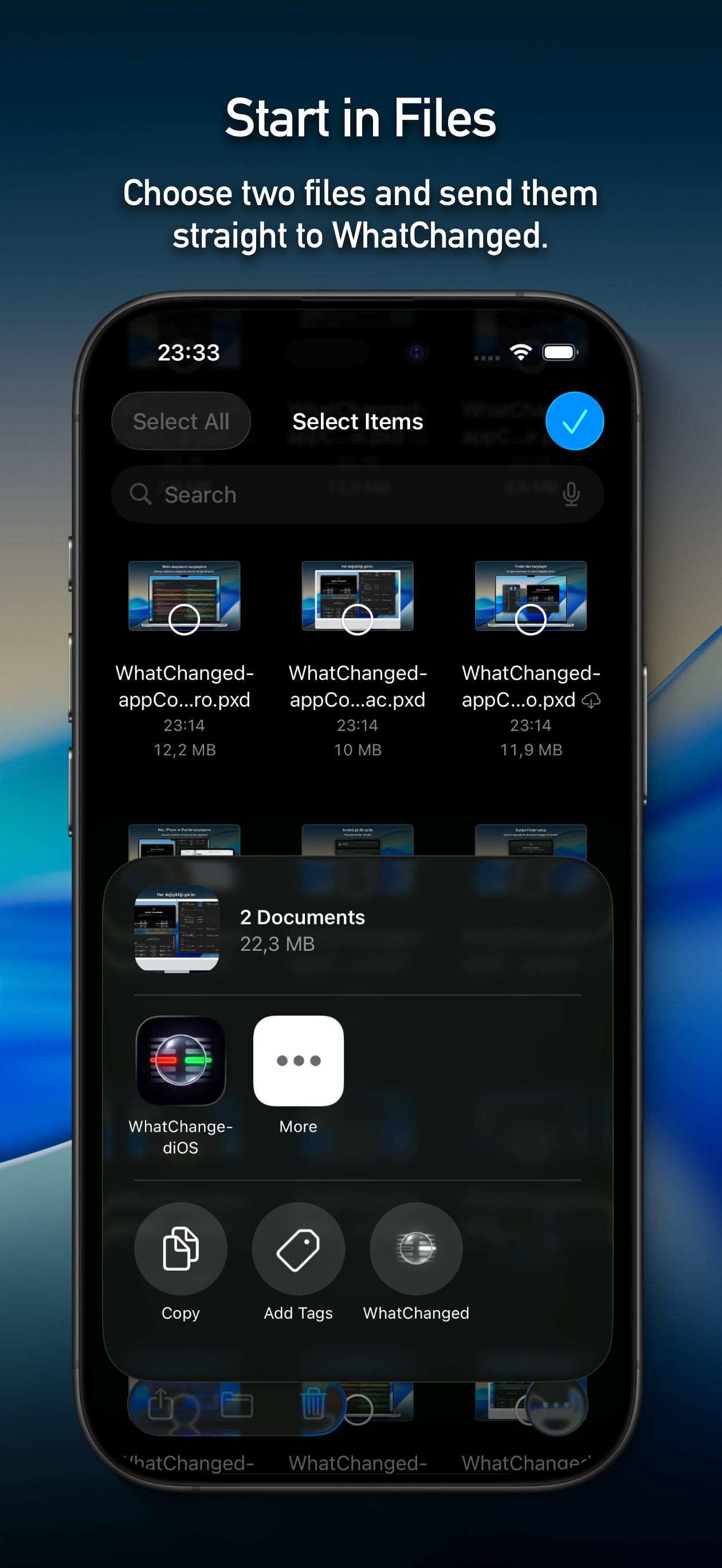 WhatChanged – Folder Compare