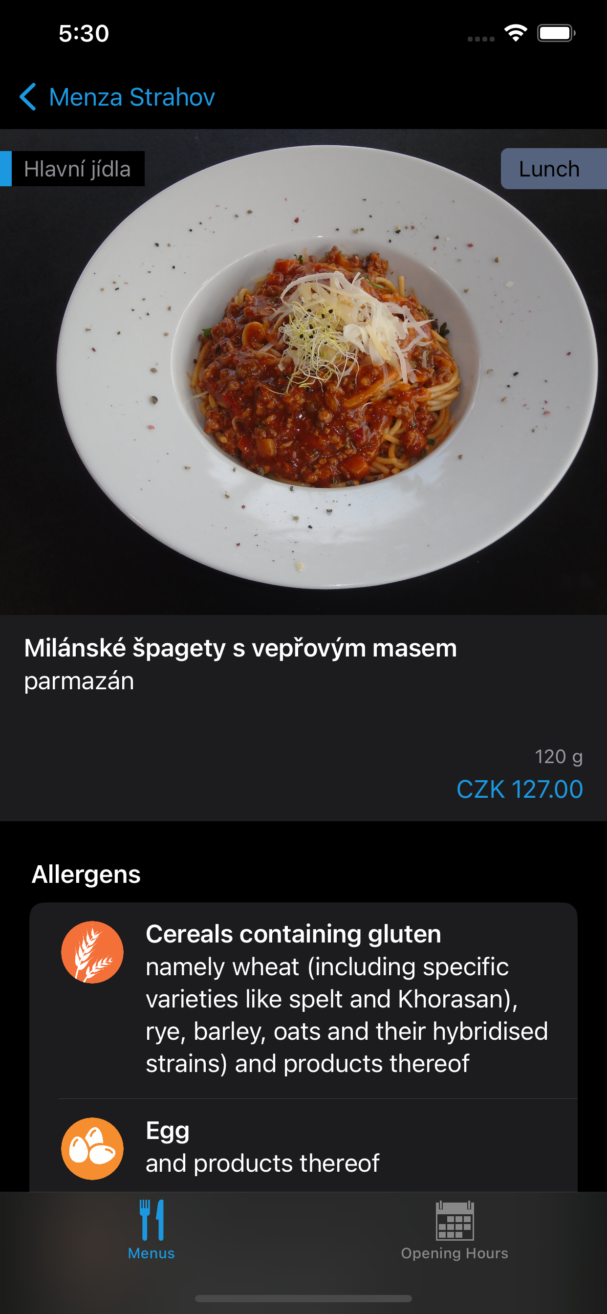 Menzy ČVUT
