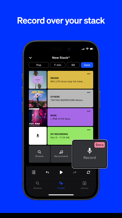 Screenshot #3 pour Splice: Make music now