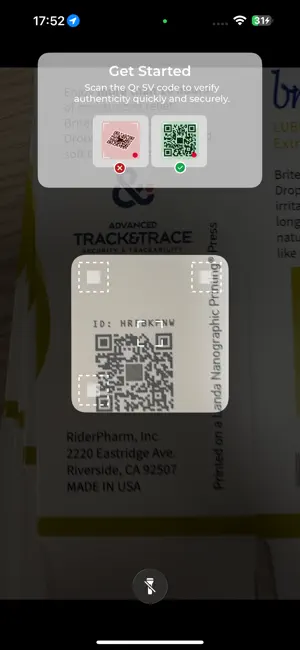 Securiscan QR screenshot 1