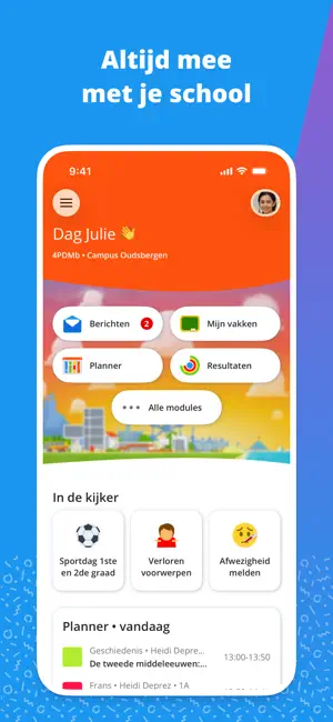 Smartschool screenshot 1